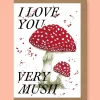 Studio Frewb. I Love You Very Mush Greetings Card