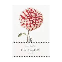 Laura Stoddart In Bloom Dahlia Notecards Set