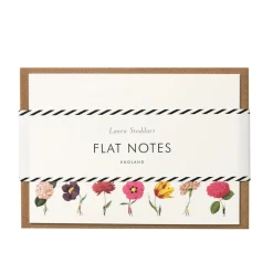 Laura Stoddart In Bloom Multi Flowers Flat Notes