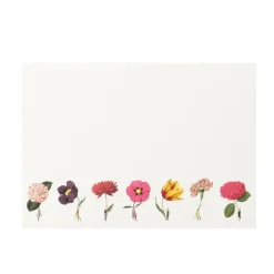 Laura Stoddart In Bloom Multi Flowers Flat Notes