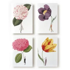 Laura Stoddart In Bloom Notecards Set 1 Flowers