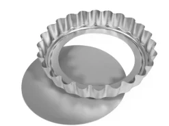 Silverwood 7 inch Deep Fluted Flan Loose Based