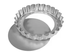 Silverwood 8 inch Deep Fluted Flan Loose Based