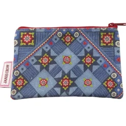 Emma Ball Indigo Dreams Zipped Pouch