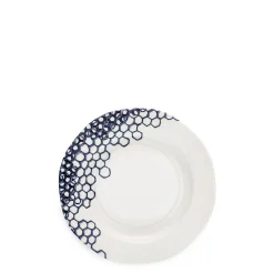 Burleigh Ink Blue Pollen Plate 7 1/2 in