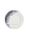 Burleigh Ink Blue Pollen Plate 8 1/2 in
