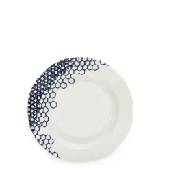Burleigh Ink Blue Pollen Plate 8 1/2 in