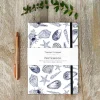Toasted Crumpet Inky Shells Pure A5 Lined Notebook