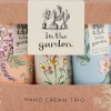 Heathcote & Ivory In The Garden Hand Cream Trio