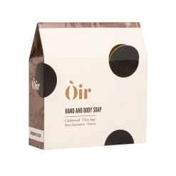 Òir Soaps Òir Cedarwood, Clary Sage, Rose Geranium, Vetiver Luxury Hand & Body Soap