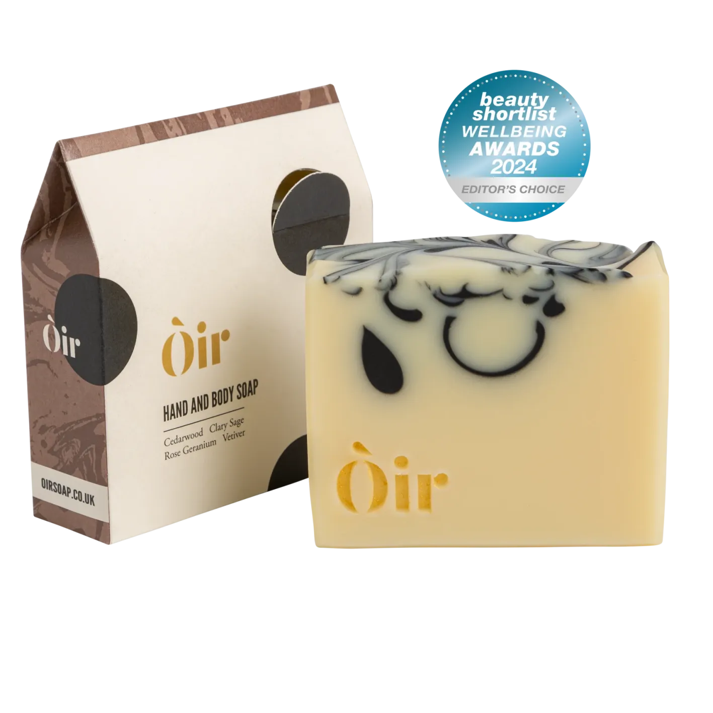 Òir Soaps Òir Cinnamon, Lemongrass Luxury Hand & Body Soap