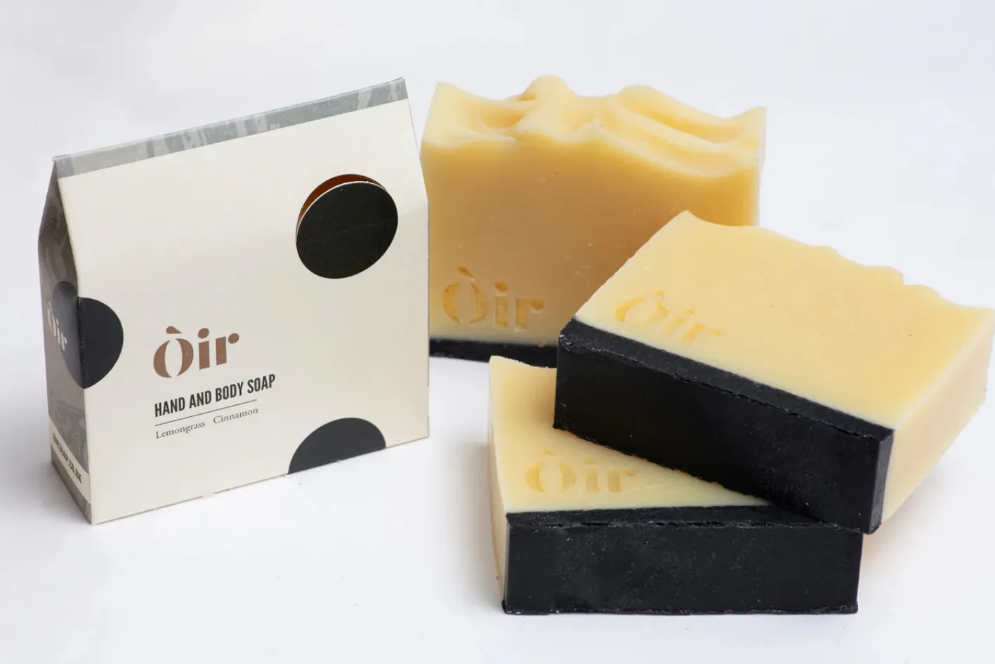 Òir Soaps Òir Cinnamon, Lemongrass Luxury Hand & Body Soap