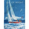 Town Towels Isle of Wight - The Needles Tea Towel