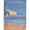 Town Towels Isle of Wight - The Polar Bear Tea Towel