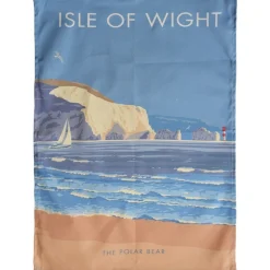 Town Towels Isle of Wight - The Polar Bear Tea Towel