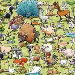 All Jigsaw Puzzles It's Just.....Farm Animals! 1000 Piece Jigsaw Puzzle