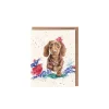 Wrendale Designs 'It Was The Cat' Dachshund Christmas Gift Enclosure Card