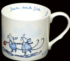 Two Bad Mice Jack & Jill Blue Mug