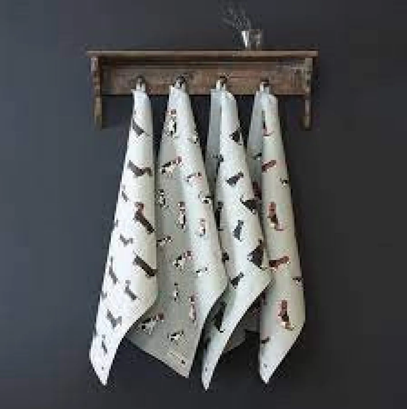 Sweet William Jack Russell Tea Towel