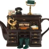 Ceramic Inspirations James Herriot Desk Limited Edition Large Teapot