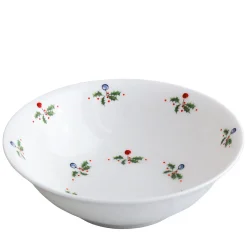 Jane Abbott Designs Jane Abbott Holly & Berry China Bowl