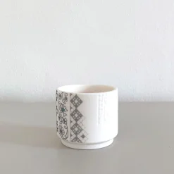 Alex Allday Jasmine Ceramic Small Footed Tea Light Holder