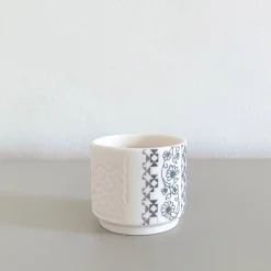 Alex Allday Jasmine Ceramic Small Footed Tea Light Holder