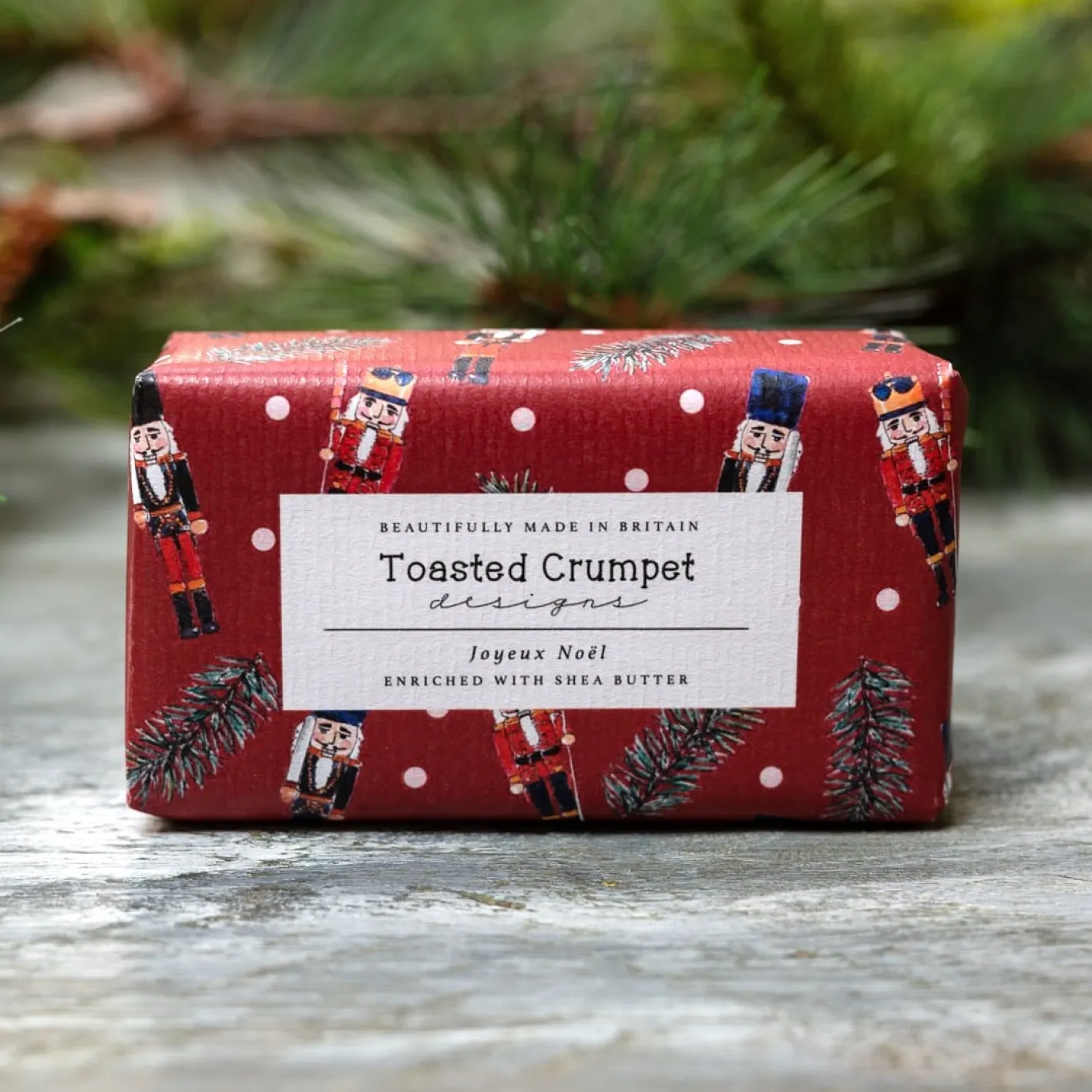 Toasted Crumpet Joyeux Noel Soap Bar 190g