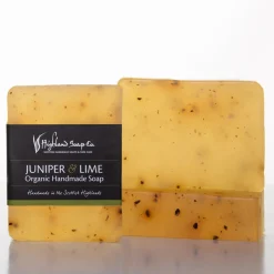 The Highland Soap Company Juniper & Lime Organic Glycerine Soap 150g