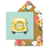 Tache Cards Just Married Car Card