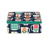 Elite Tins Kate Rhees Teacup Deep Rectangular Tin