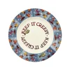 Emma Bridgewater Keep It Creepy  8 1/2 inch Plate
