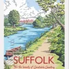 Kelly Hall Designs Kelly Hall Suffolk Flatford Mill Print