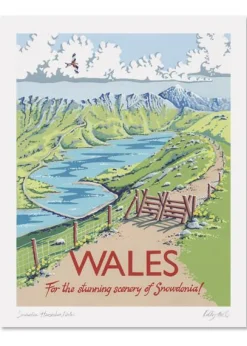 Kelly Hall Designs Kelly Hall Wales Print