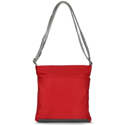 Ori London Kennington B Cranberry Recycled Nylon Sling Bag