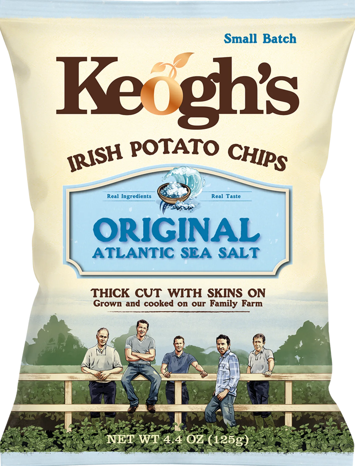 Tea & Biscuits Keogh's Atlantic Sea Salt Crisps