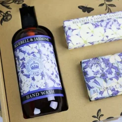 English Soap Company Kew Gardens Bluebell &  Jasmine Essential Hand Care Gift Box
