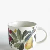 Kew Gardens Fruit and Floral White Mug