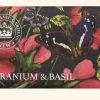 English Soap Company Kew Gardens Geranium & Basil Soap