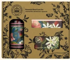 English Soap Company Kew Gardens Jasmine Peach Essential Hand Care Gift Box