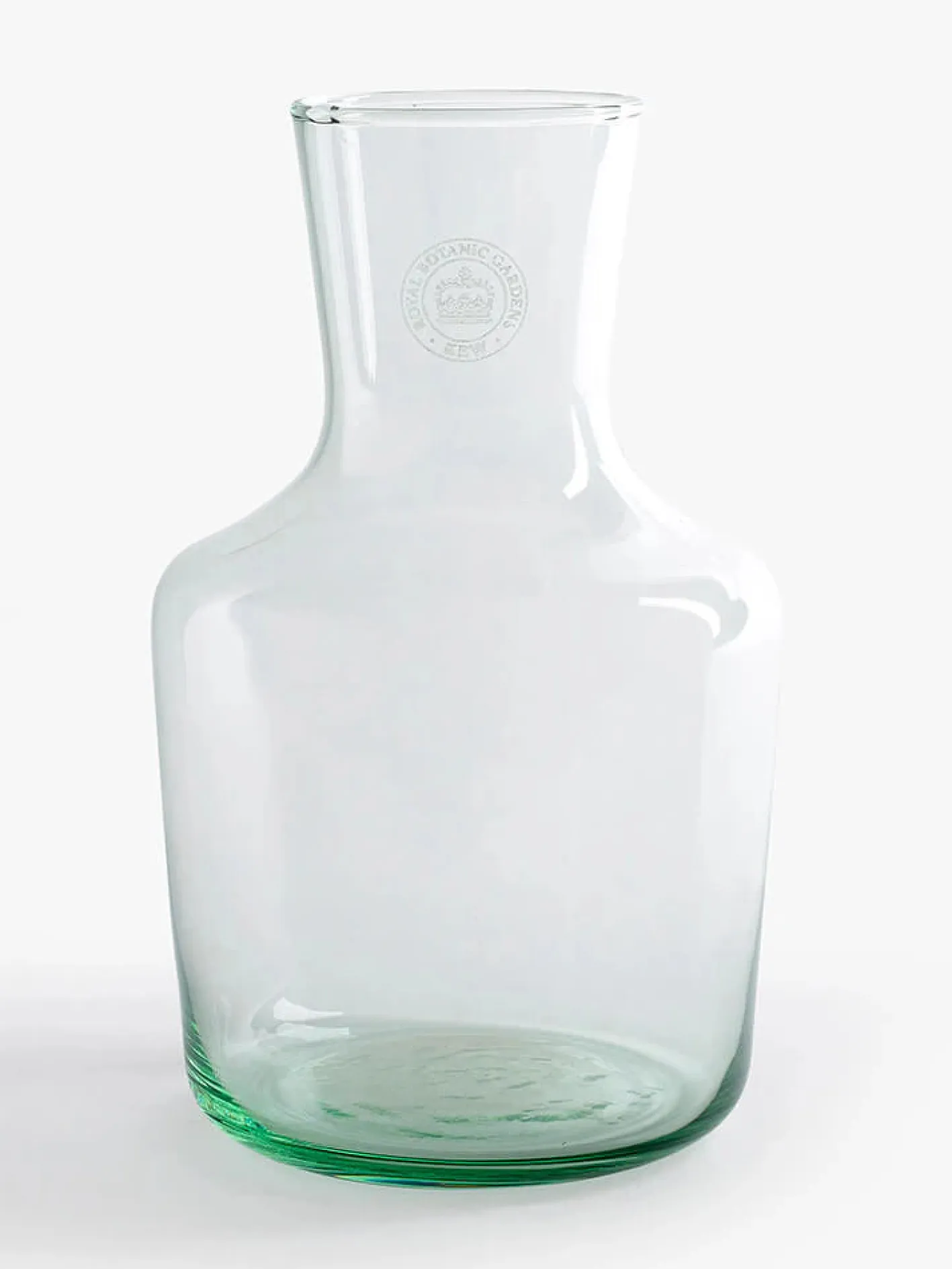 Kew Gardens Living Gardens Recycled Carafe with Etched Logo
