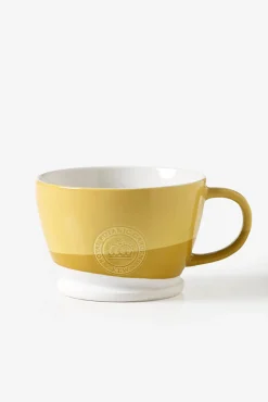 Kew Gardens Ochre Recycled Mug