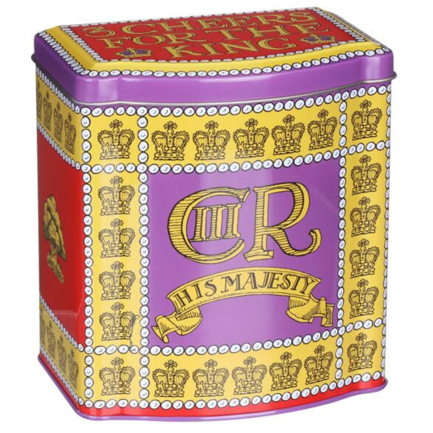Emma Bridgewater King Charles III Bow Fronted Caddy