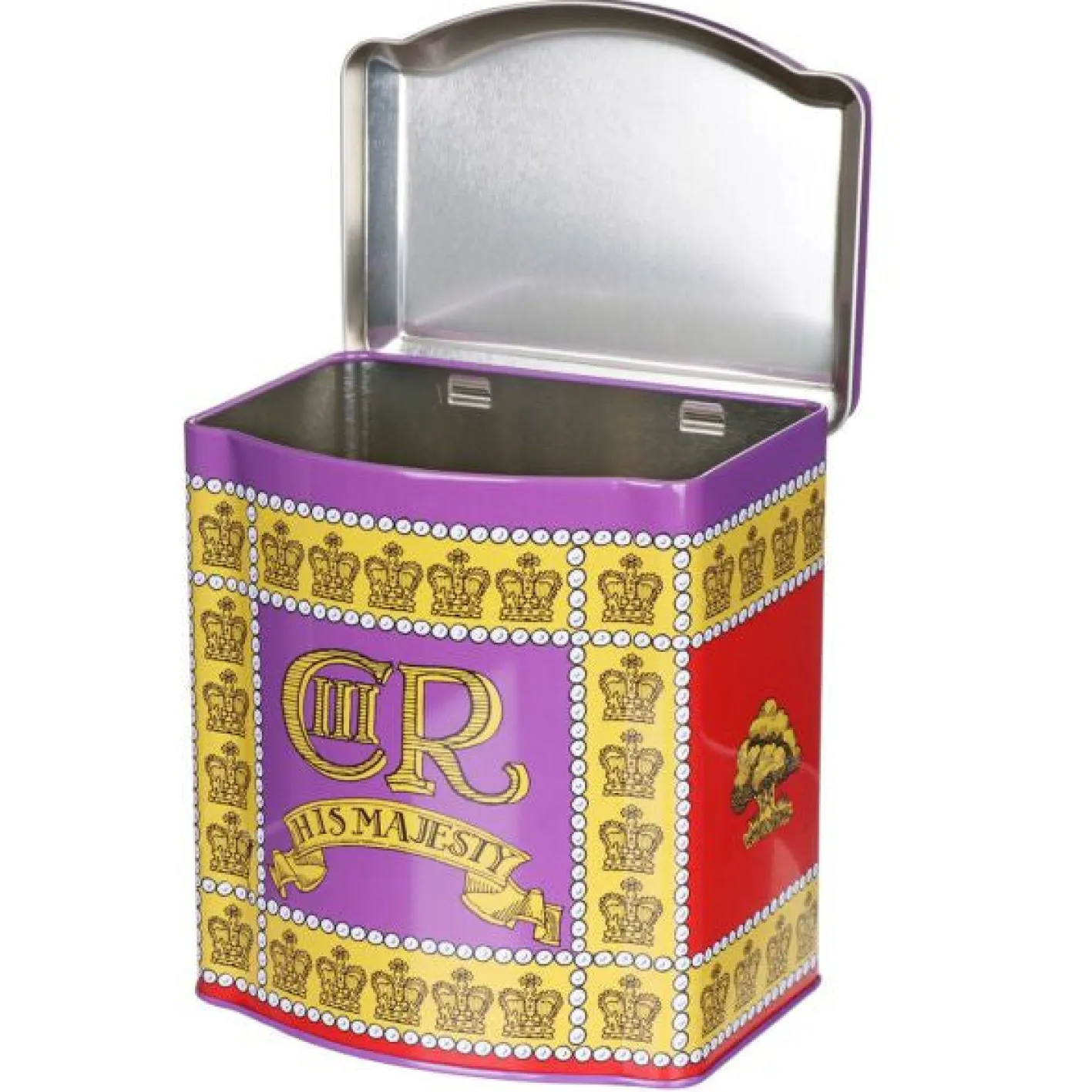 Emma Bridgewater King Charles III Bow Fronted Caddy
