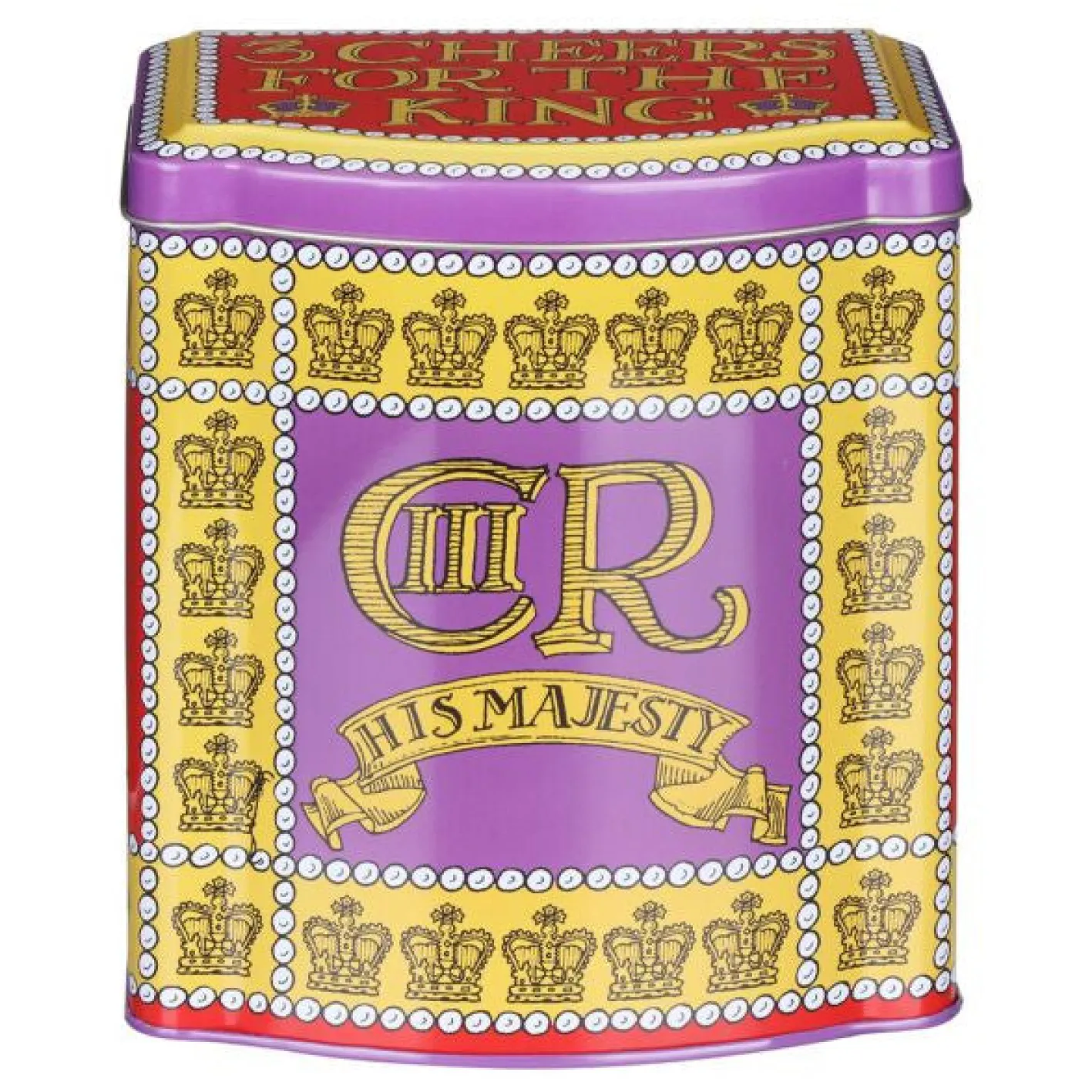 Emma Bridgewater King Charles III Bow Fronted Caddy