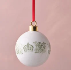 Victoria Eggs King Charles III Coronation Bauble