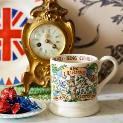 Emma Bridgewater King Charles III 1/2 Pint Mug