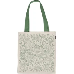 Victoria Eggs King Charles lll Coronation Canvas Tote Bag