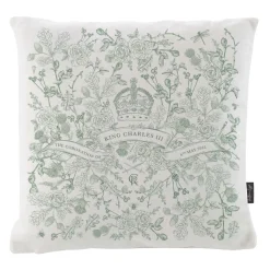 Victoria Eggs King Charles lll Coronation Pillow