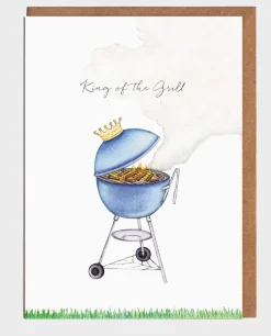 Lottie Murphy King of the Grill Father's Day Card